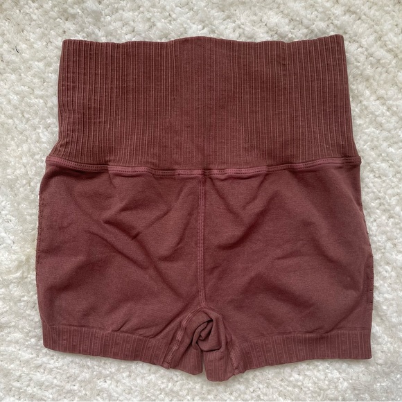 Free People Good Karma Running Shorts Nutmeg Size XS/S NWOT $48 - Picture 8 of 9